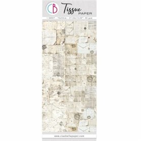 Tissue PaperANTIQUE HANDWRITE 69x49cm
