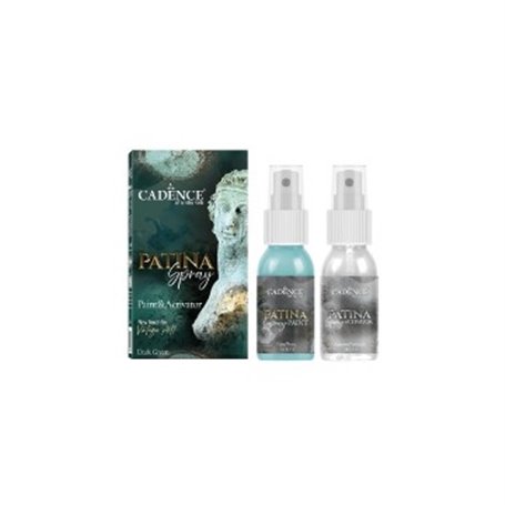PATINA SPRAY CADENCE DARK GREEN  50+50ml