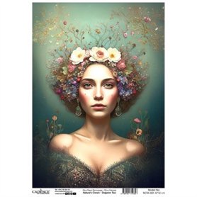 Papel Arroz CADENCE Nature Crown A3 
