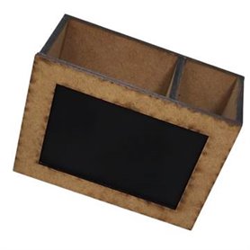 Bote para Lapices DM de 6mm. 18x12x10cm. 
