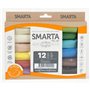  SET BASIC Smarta 12 colores de 25gr.