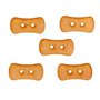 Conjunto 5 Botones TWISTIE 3,5x1,7cm.