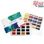 ROSA STUDIO Set 16 godets Acuarela10ml.