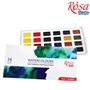 ROSA STUDIO Set 24 godets Acuarela10ml.