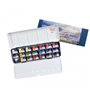 ROSA GALLERY Caja Metal 21 Godets Acuarela "Landscape" 