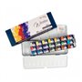 ROSA GALLERY Caja Metal 21 Godets Acuarela "Monopigmented"