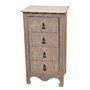 Mesilla 4 cajones DM Cadence 80x43x35cm