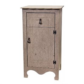 Mesilla DM cajón + puerta 80x43x35cm