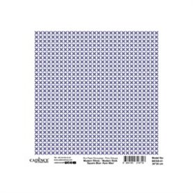 Papel Arroz CADENCE MODERN ETHNIC BLUE 30x30cm