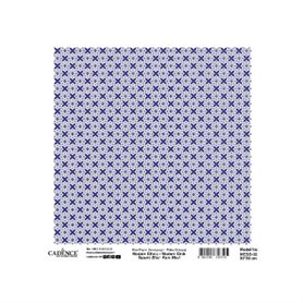 Papel Arroz CADENCE MODERN ETHNIC BLUE 02 30x30cm