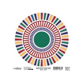 Papel Arroz CADENCE Modern Ethnic Round 30x30cm