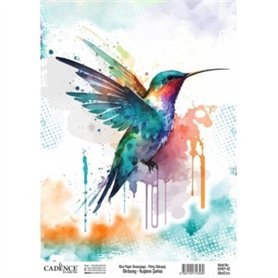 Papel Arroz CADENCE BIRDSONG COLLECTION 02 30x42cm