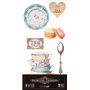 Decorative Transfers Tea 15x30cm. 4 Hojas.