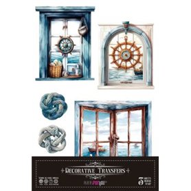 Decorative Transfers Maritim 20x30cm. 3 Hojas.