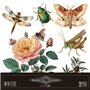 Decorative Transfers Bugs 30x30cm. 2 Hojas.