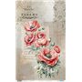 Papel De Arroz " La Vie En Fleurs Poppy I"  54x33cm