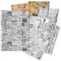 A5 Tissue Paper Set NEWSPAPERS