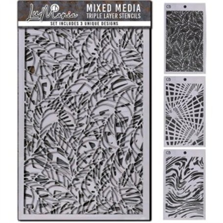 Stencil MIX – Triple Layer Set 002