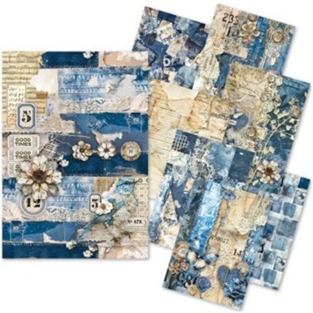 Craftmix Urban BLUE DENIM Mixed A5