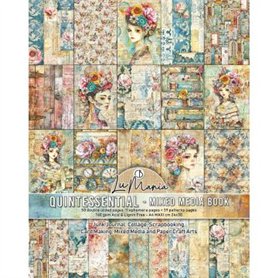 QUINTESSENTIAL Mixed Media book  A4 Maxi