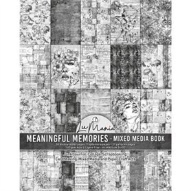  MEANINGFUL MEMORIES Mixed Media book A4 Maxi