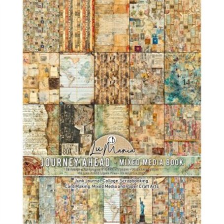 Mixed Media book JOURNEY AHEAD A4 Maxi