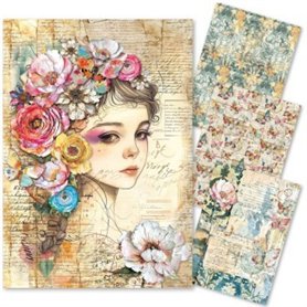 Mixed Media rice paper A4 Quintessential