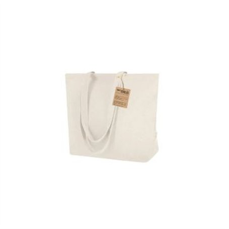 Bolsa algodón reciclado 50x36 cm