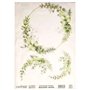 Papel Arroz CADENCE Leafy Rounds 03-1 30x42cm