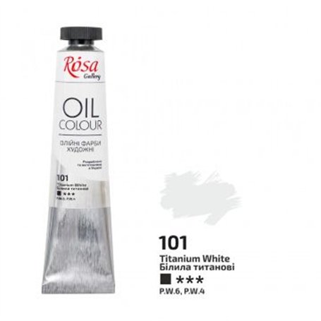 Oleo 101 Titanium White ROSA GALLERY 45ml