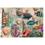 PAPEL DE ARROZ JAPONES Criaturas Marinas A3 30x41cm