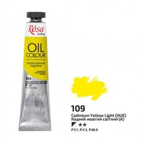 Oleo 109 Cadmium Yellow Light ROSA GALLERY 45ml