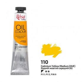 Oleo 110 Cadmium Yellow Medium ROSA GALLERY 45ml