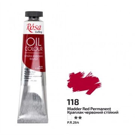 Oleo 118 Madder Red ROSA GALLERY 45ml