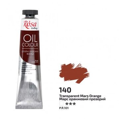 Oleo 140 Transparent Mars Orange ROSA GALLERY 45ml