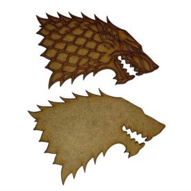 Cabeza Dragón en Dm. 31x11 cm. aprox.