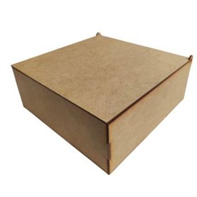 Caja en Dm. 200x250x100 mm.