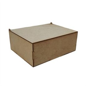 Caja en Dm. 250x200x100mm.