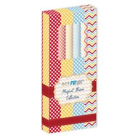 Kit Papel Cuero 4 pap. "Magical Illusion".