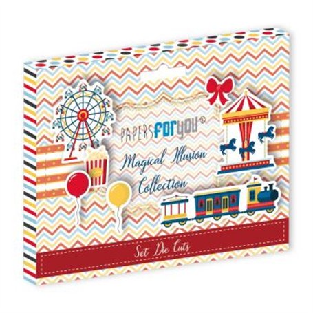 Die Cuts "Magical Illusion"  Paper for You. 20 piezas.