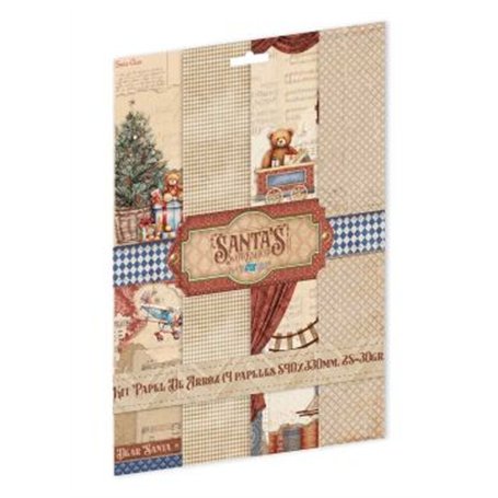 Kit papel de Arroz "Santa’s Workshop II"