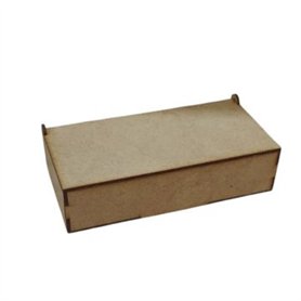 Caja en Dm. COT2039 200x100x50 mm.