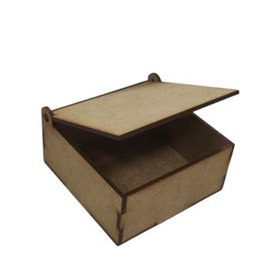 Caja en Dm. COT2044. 100x100x50 mm