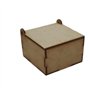 Caja en Dm. COT2046. 80x80x50 mm.