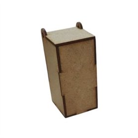 Caja en Dm. COT2047 50x50x100 mm.