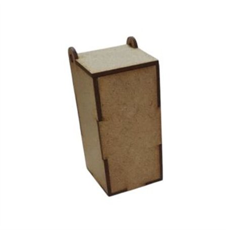 Caja en Dm. COT2047 50x50x100 mm.