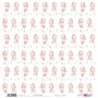 Papel Scrap doble cara 180gr "8X8″ - PFY6