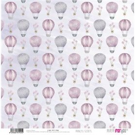 Papel Scrap doble cara 180gr "8X8″ - PFY10