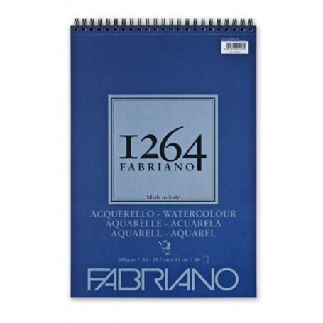 Fabriano 1264 Bloc Acuarela A3 ESPIRAL