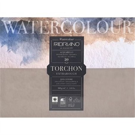 TORCHON Papel acuarela encolado 30.5x45.5 cm.